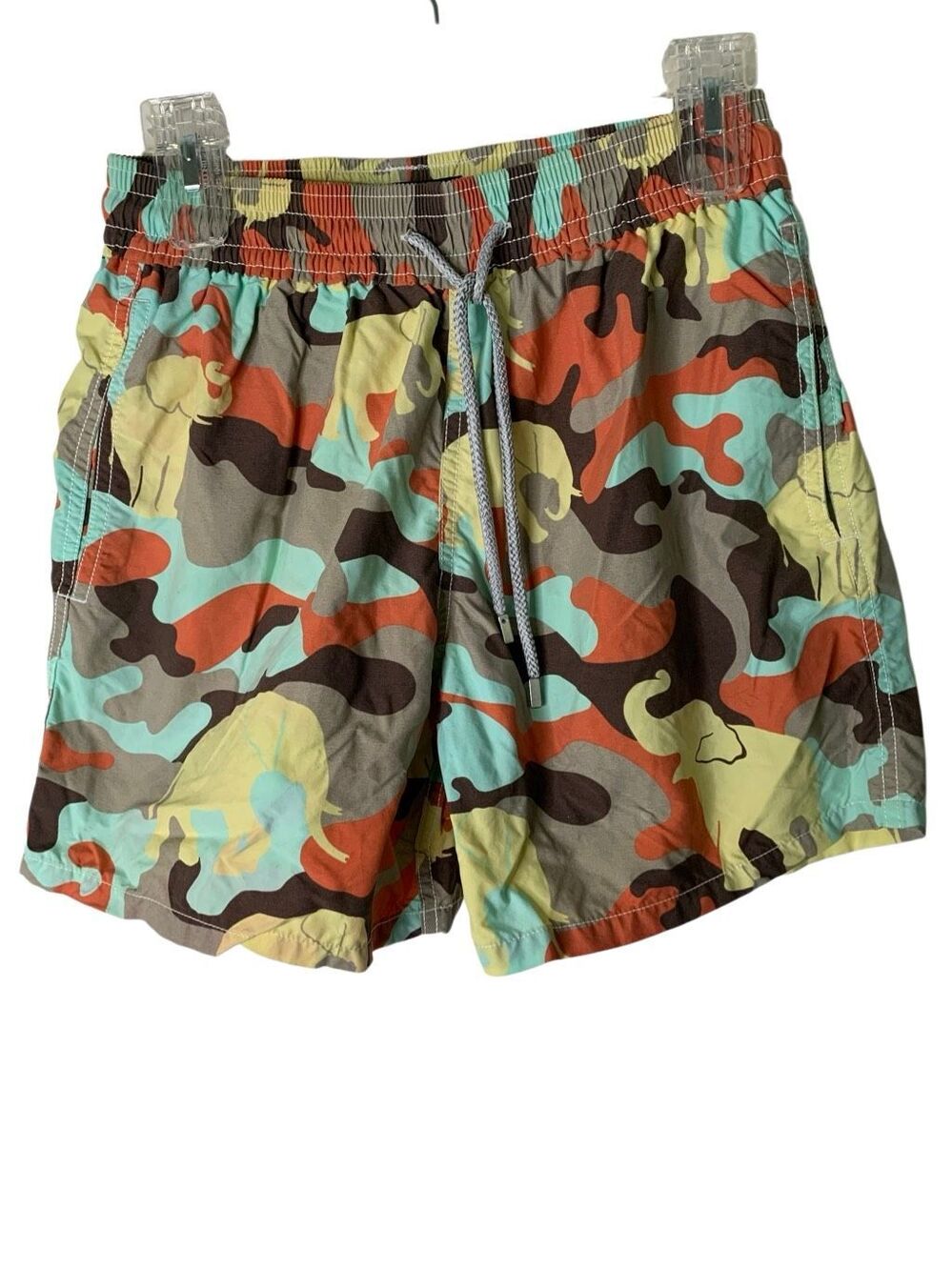 Vilebrequin elephant camo swim shorts bathing suit men's size medium